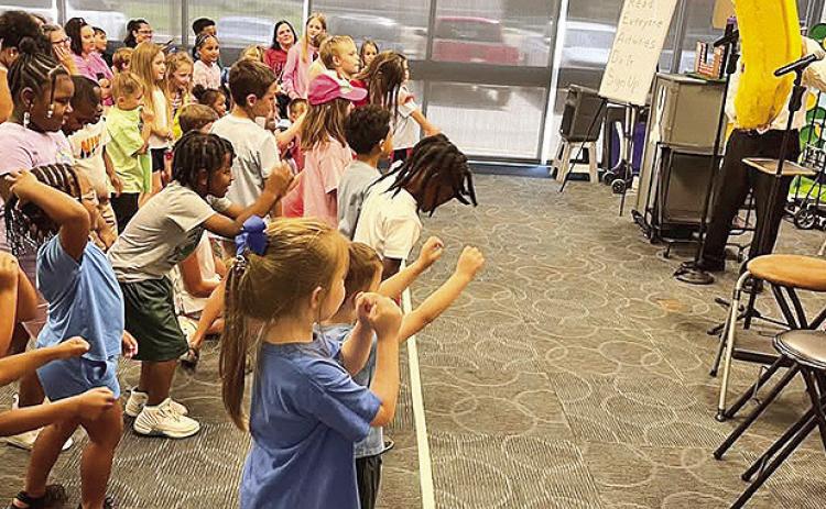 Library summer reading program