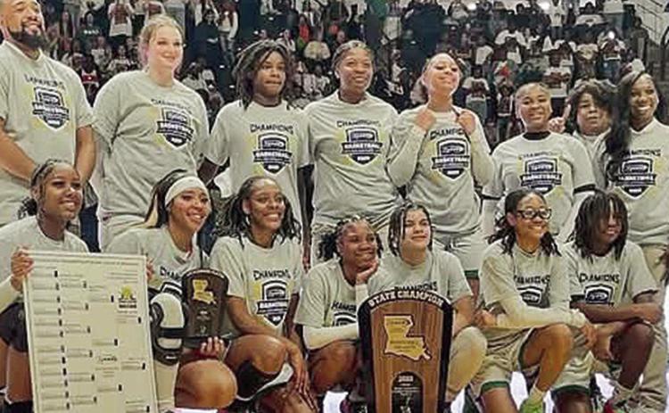 The Lakeview Lady Gators beat the Arcadia Hornets, 38-34, to win the Division IV non-select State Championship title Friday. It was the Lakeview girls’ basketball team’s first State Championship ever. Head coach is Dewaskie Fuller. The victory was a “sweet one” since the Lady Gators lost to Arcadia 60-29 in the tournament’s semifinal game last year.