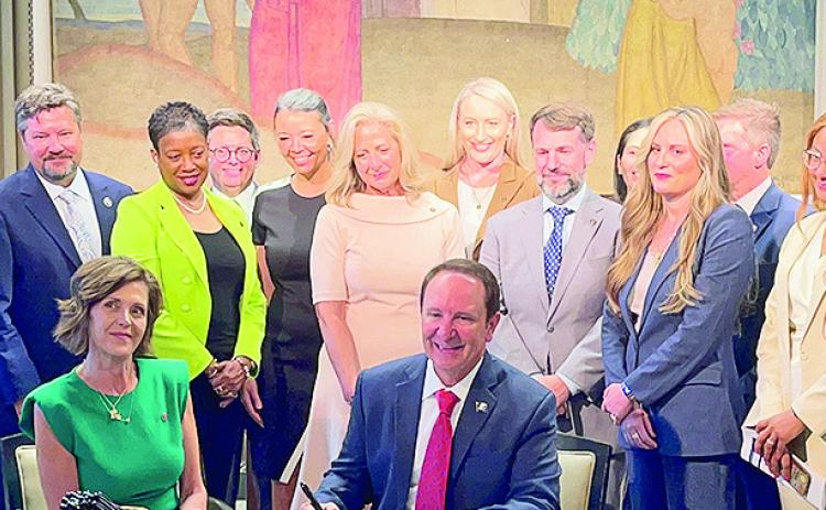 Governor signs bill favoring business and industry