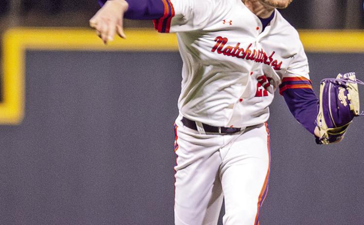 Adam Alexis picked up his first career win in Wednesday’s game. Photo by Gary Hardamon/NSU Photographic Services