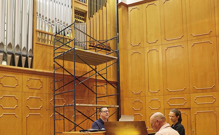 Pipe organ returns completely restored