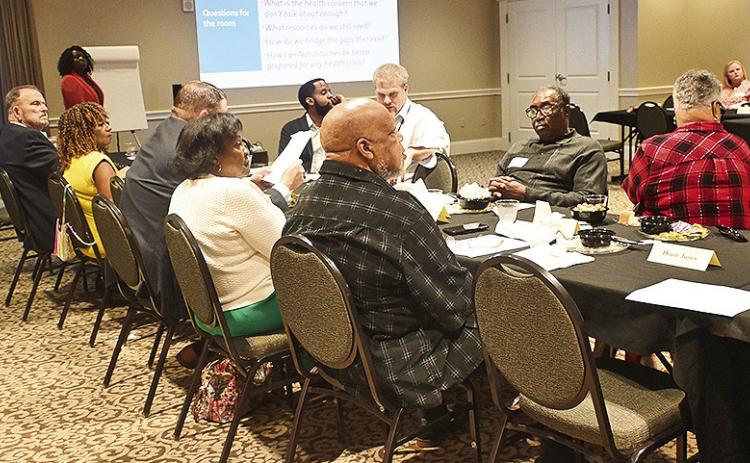 Leaders from across Natchitoches Parish met to address community healthcare.