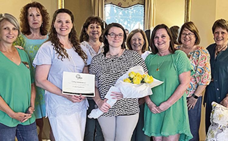P.E.O. Chapter BG awards scholarship