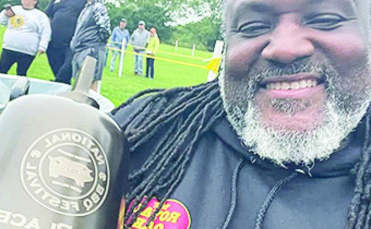 Congratulations to Natchitoches’ own Daryl Walker aka Sweetie who won first place the in the Whole Hog National BBQ festival in Nassau County. N.Y. June 1315. Walker competed in the whole hog cooking contest. The festival returned after 14 years with those attending getting to meet pit masters, see live entertainment and sample barbecue.