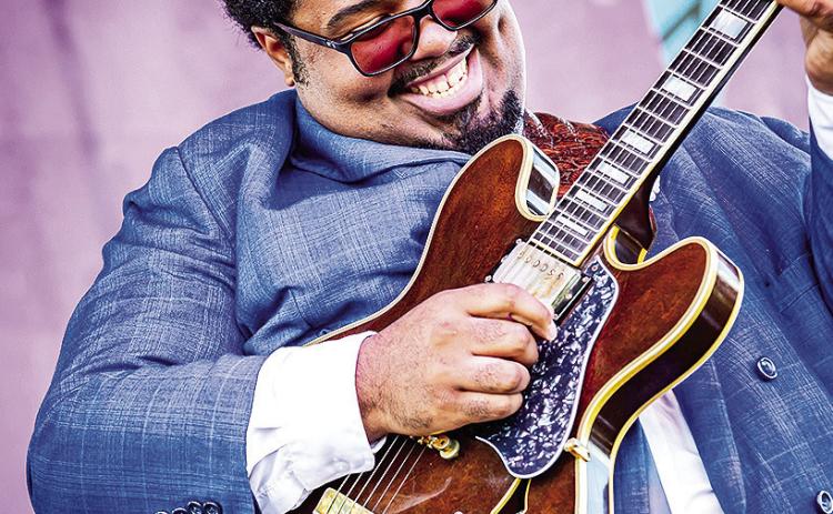 Blues artist D.K. Harrell. Photo by Jon Naugle.