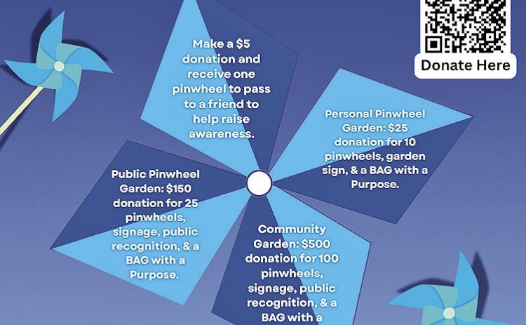 CASA of Central Louisiana hosts plant bingo and Pinwwheel Campaign