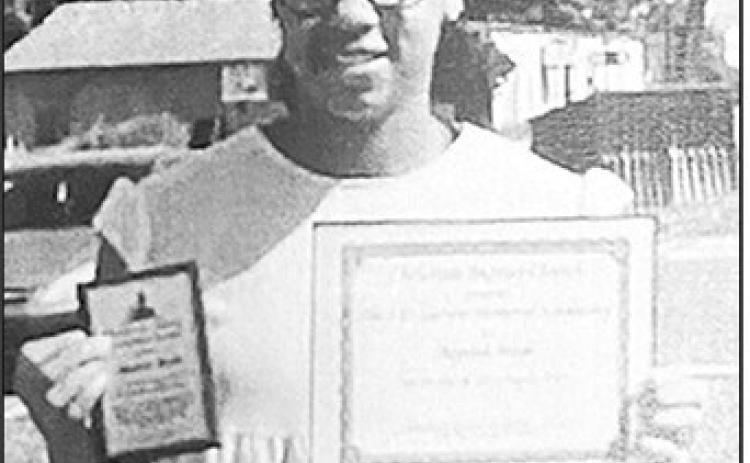 Akeelah Wade was presented the J.D. Garrett Memorial Scholarship totaling $500 at Christian Baptist Church Aug. 3. Wade is a 2025 graduate of Natchitoches Central High School.