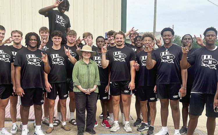 NSU Demon football freshmen get a taste of volunteering by distributing food to those in need at the Cane River Food Pantry located at 466 MLK Drive. Donna Greene is the director of the program. The pantry distributes food on the second Saturday of each month. Sign up is on Tuesdays from 9 a.m. to noon at 220 Amulet St. To volunteer with food distribution or packing boxes prior to distribution emailcaneriverfoodpantry@gmail.com. Call 318/357-8296 for more information.