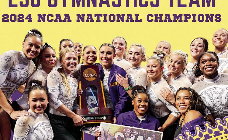 2024 NCAA National Champion LSU Gymnastics Team will be the Christmas Festival Parade grand marshals. Their appearance is sponsored by Liviniti, a national healthcare leader in pharmacy benefits.
