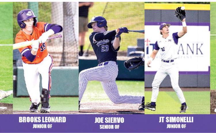 Five NSU baseball players on All-academic Baseball Team