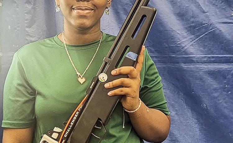 Lakeview High School’s Air Force JROTC Cadet Sydney Thompson among the best in the nation. Sydney qualified for the Civilian Marksmanship Program’s (CMP) Air Force Service Championship in Anniston, AL in February. Sydney’s 3-position scores earned her an overall ranking of 34 out of 502 Air Force marksmen across the nation.