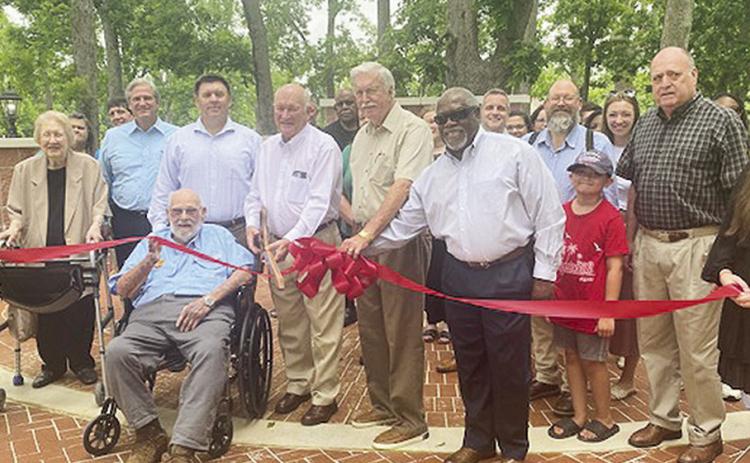 The grand opening of the Red River Waterway Commission’s latest enhancements to the Grand Ecore RV Park is celebrated Monday with a ribbon cutting ceremony hosted by the Natchitoches Area Chamber of Commerce. Among the highlights at the park is a newly constructed 2.5-mile asphalt trail offering breathtaking views complete with all-weather workout stations. Additionally, guests can enjoy enhanced amenities such as propane fire pits, splash pad and swimming pool.