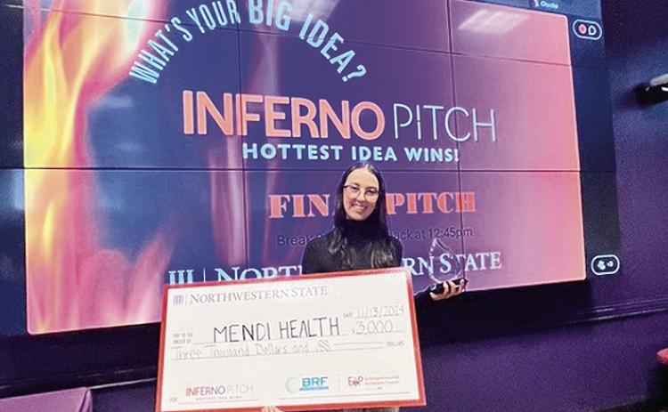 Valeria Mendieta Montoya of Pereia, Colombia, is this year’s first place winner in the Infero Pitch,