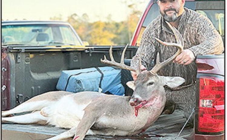 Brad Matkin killed this nice 9 point buck with a 19 1/2” spread last weekend.