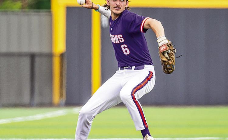 Rocco Gump was named honorable mention All-Louisiana by state sports information directors and media members. Photo by Chris Reich/NSU Photographic Services