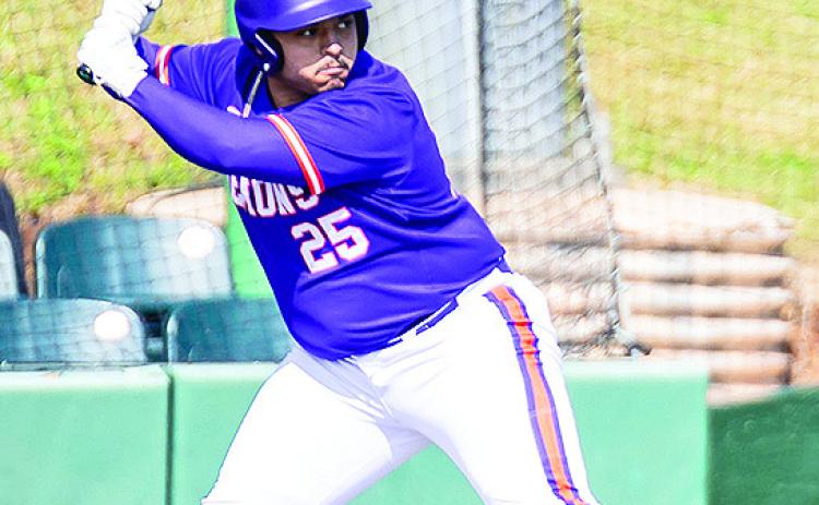 Braden Benton connected on his first career grand slam in Sunday’s win against Central Photo by Chris Reich/NSU Photographic Services