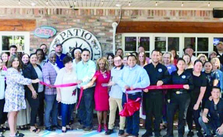 The Natchitoches Area Chamber of Commerce hosted a ribbon cutting last week to celebrate the grand opening of Patio Grill &amp; Cantina in downtown Natchitoches. Attendees were invited to enjoy appetizers, and soft drinks and tea served by restaurant staff.