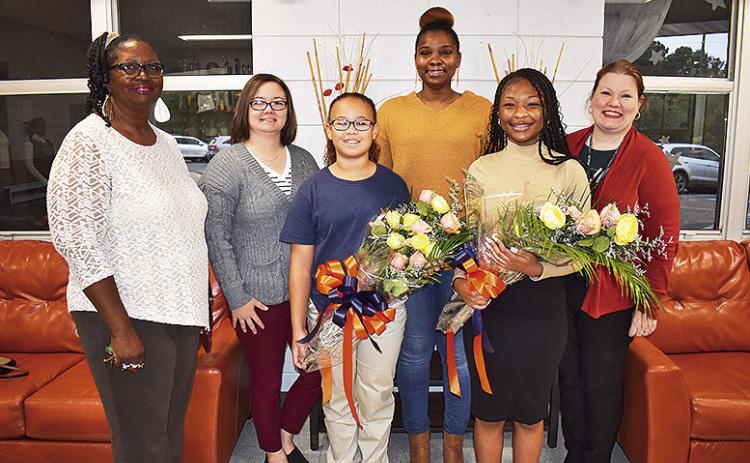 Natchitoches Magnet announces its Students of the Year. The 5th grade Student of the Year is Gabrielle Lee. The 8th Grade Student of the Year is Jasmyn Carpenter. Student of the Year committee members are Carletta Jones, Codie Goings, Latonzia Beavers and Stephonie French.