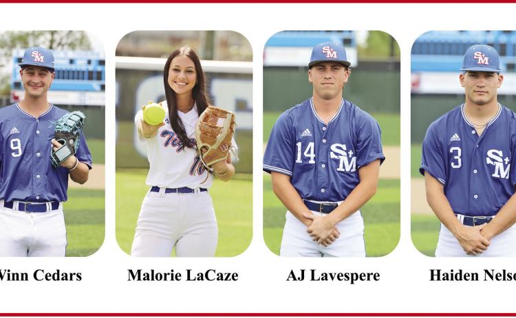 St. Mary’s  softball and baseball players earn All-State honors