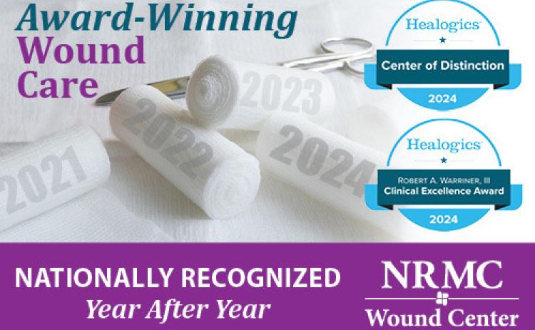 NRMC wound center receives national recognition