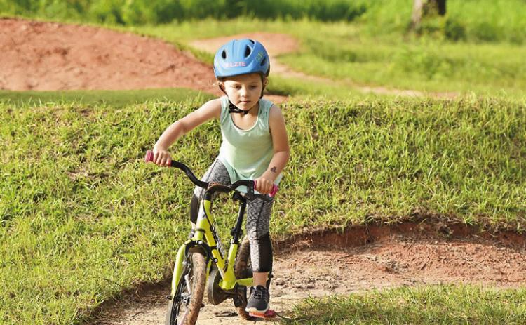 Bike trail at Bogue Chitto State Park.