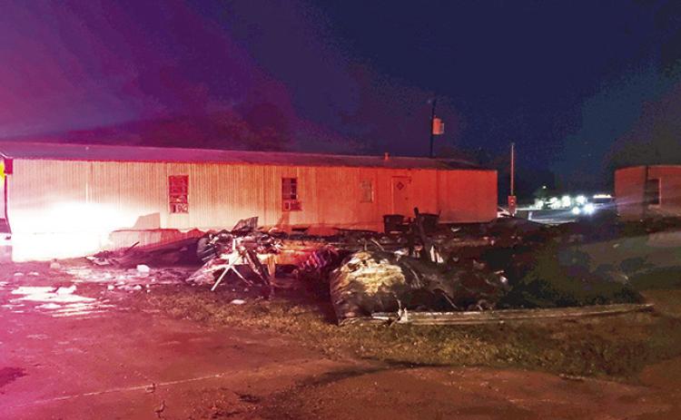 South Drive Mobile Home Park Fire