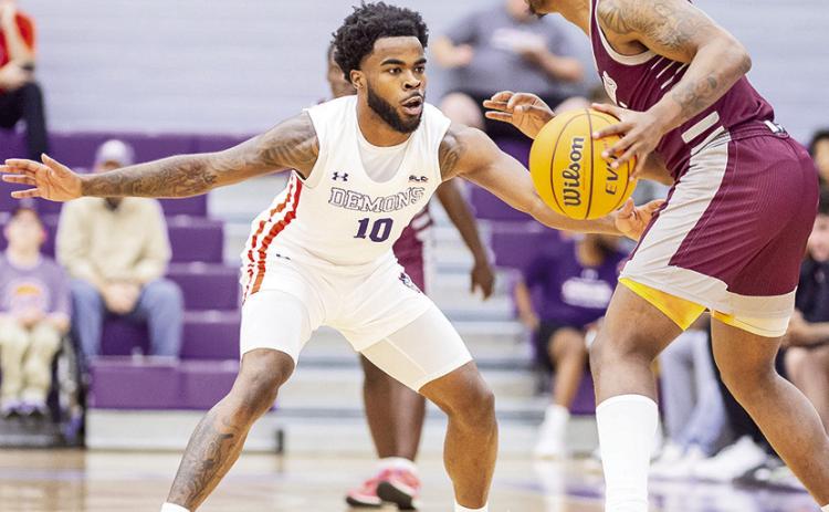 Jon Sanders II (10) has been a consistent performer for Northwestern State through the first 10 games of the season. Photo by Chris Reich/NSU Photographic Services