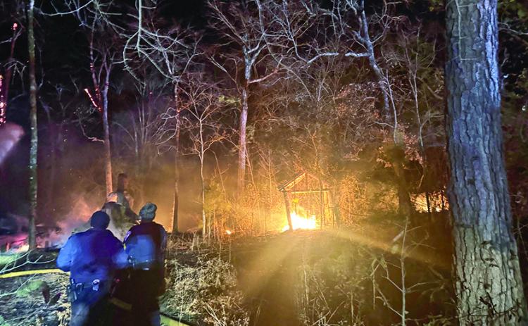 Local fire crews, Forest Service extinguish brush fire behind Gardenia St. subdivision