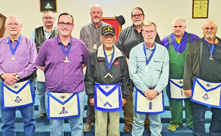 Lodge Installs Officers